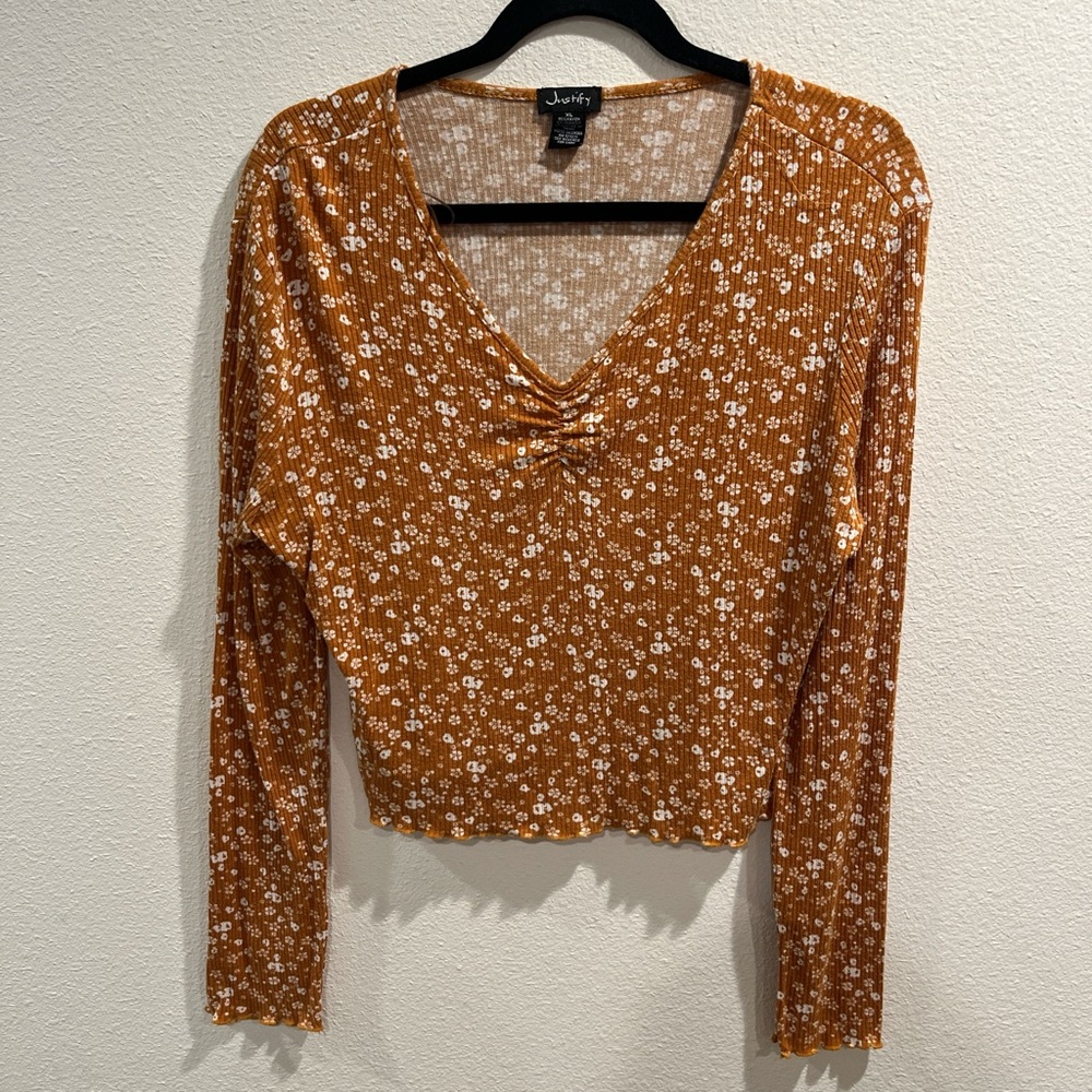 Long Sleeve Crop Top